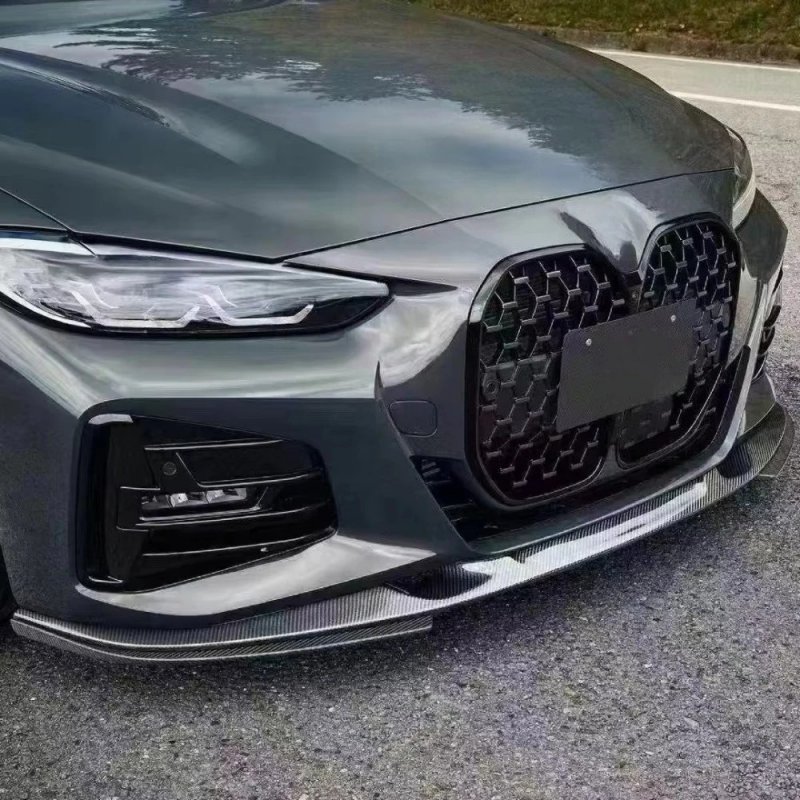 High Quality Fast Delivery Whole Sale Price Dry Carbon Fiber 3D Style Front Lip Bumper Lip Body Kits for  4 Series G22 G23